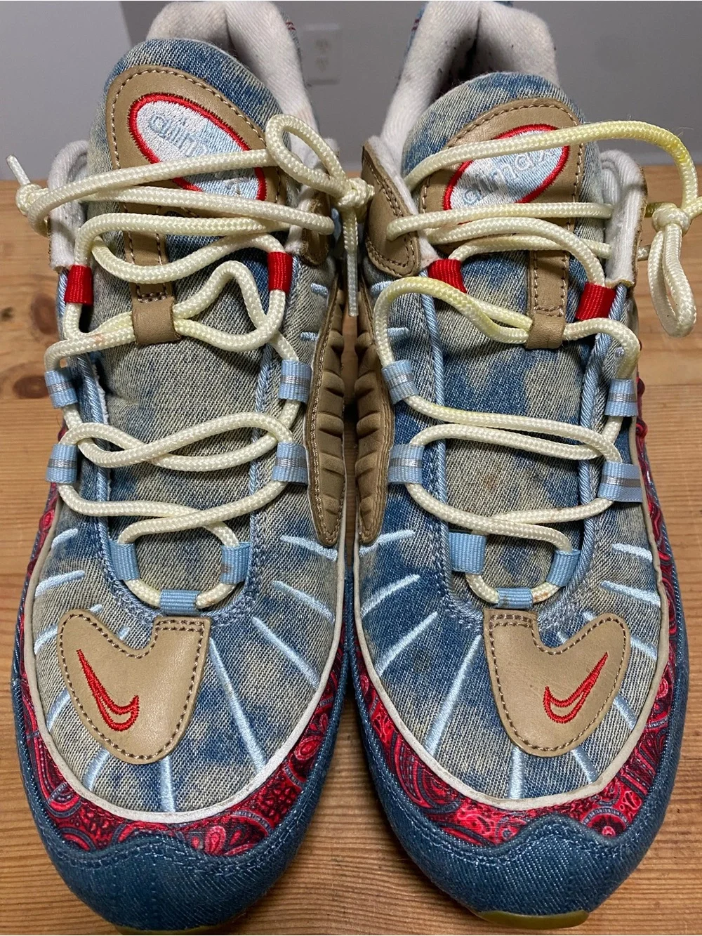 Nike Air Max 98 Wild West Denim Paisley BV6045-400 Men’s Size 11 Rare